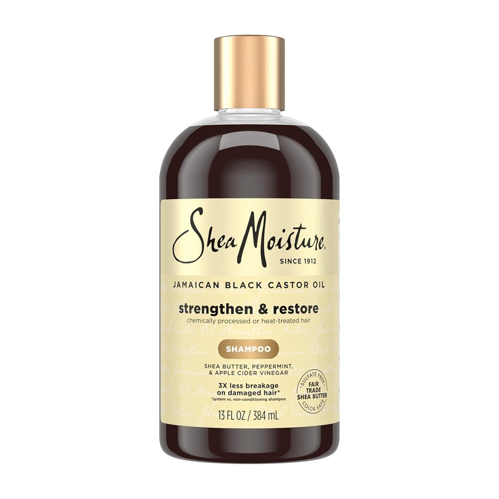 Shea Moisture JBC Oil Strengthen & Restore Treatment Shampoo 384ml