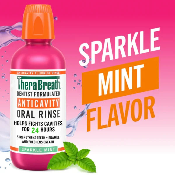 The Breath Mouth Wash Sparkle Mint 500Ml - Image 5