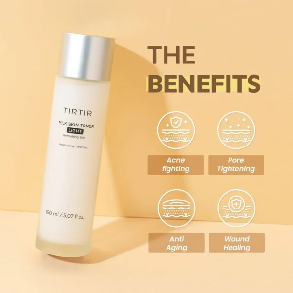 Tirtir Milk Skin Toner Light 150ml - Image 4