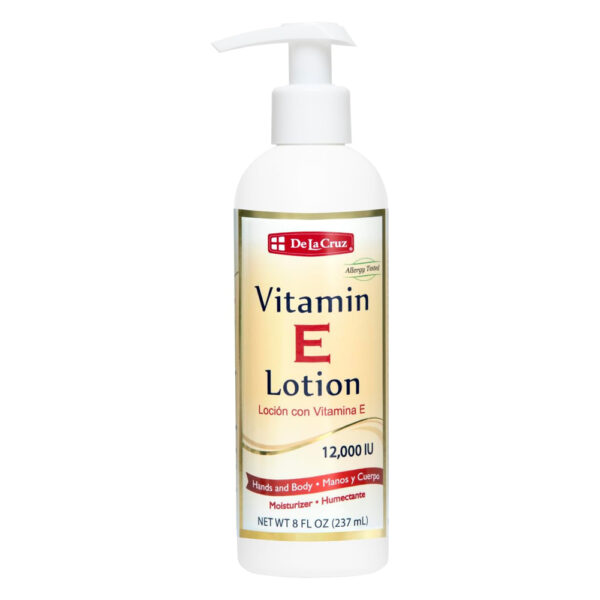de la cruz vitamin e lotion 12000 iu 237ml