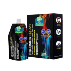 Moroccan Secrets: Natural Black Hair And Beard Coloring Cream 500ml+500ml