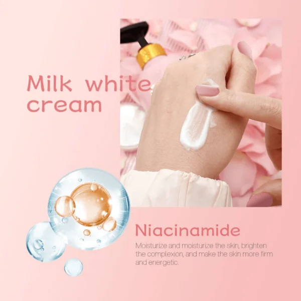 Shawill Sakura Niacinamide Whitening Body Lotion - 500ml - Image 4
