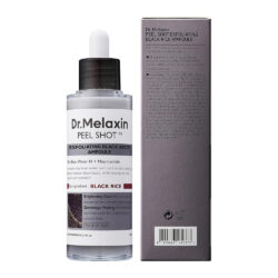 DR.MELAXIN PEEL SHT EXFOLIATING BLACK RICE AMPOULE 80ML