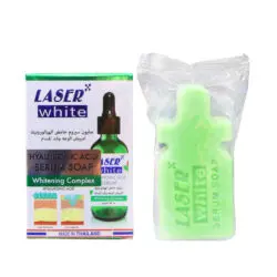Laser White Serum Soap Hyaluronic Acid 90gm