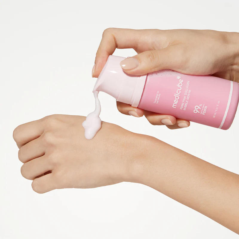 Medicube Pdrn Pink Collagen Bubble Serum 95ml - Image 4