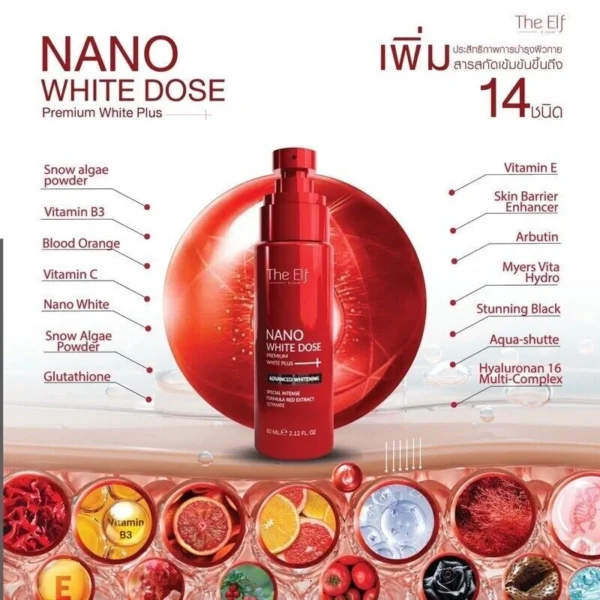 The elf Nano white Dose Advanced Whitening 60ml - Image 9