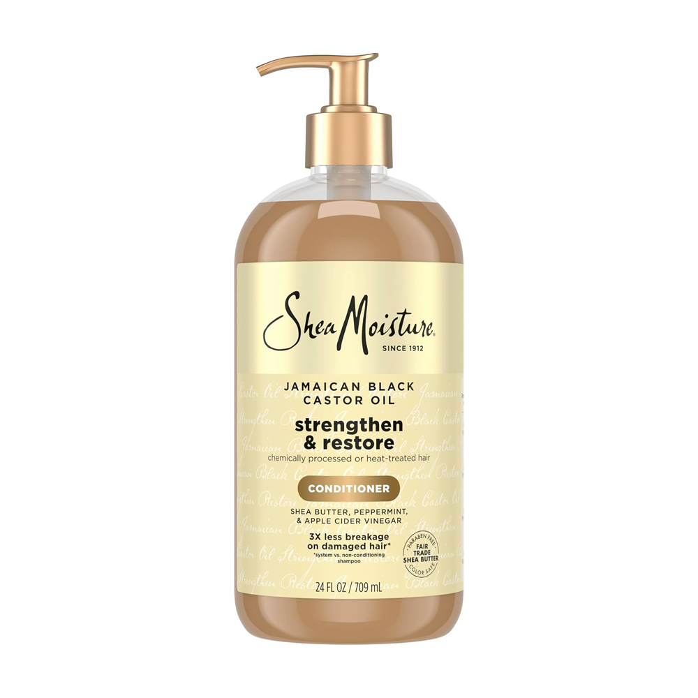 shea moisture jbc oil strengthen & restore treatment conditioner 384ml
