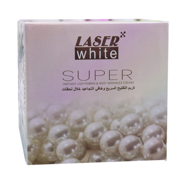 Laser White Super Instant Lightening & Anti Wrinkle Cream 50gm